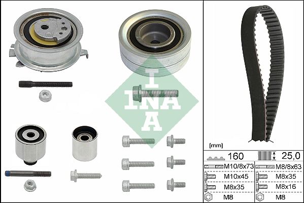 1987946582 KIT ΙΜΑΝΤΑ ΧΡΟΝΙΣΜΟΥ VW TDI 10-