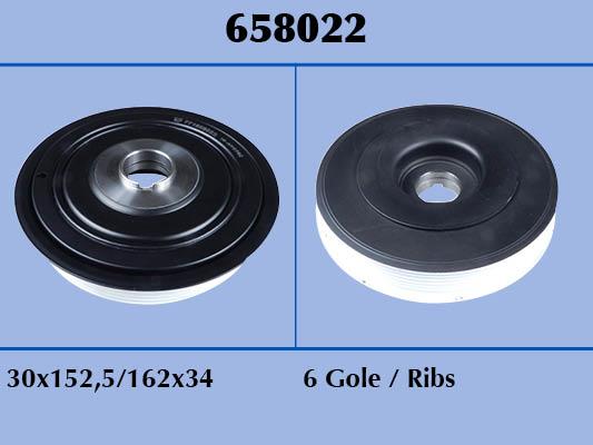 80000597 ΤΡΟΧΑΛΙΑ ΣΤΡΟΦΑΛΟΥ PSA C1 ,C2, C3 ,C4 > HDI, FORD FOCUS C-MAX > 1.6 TDCI